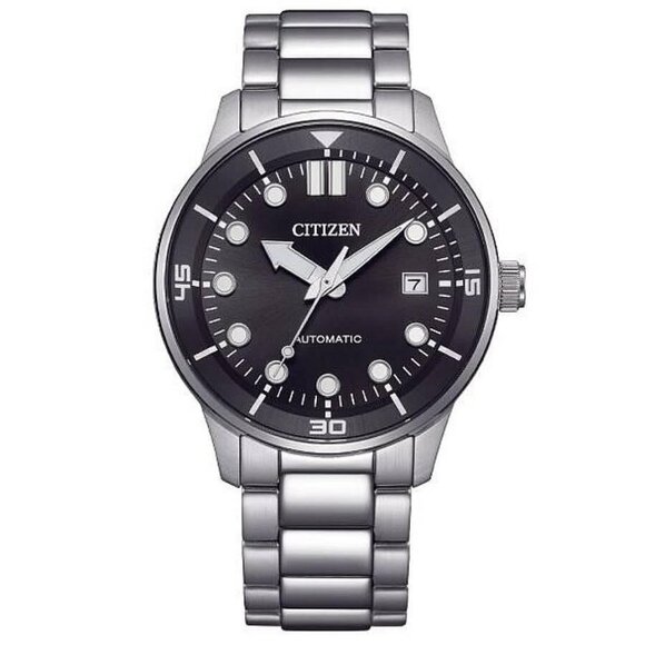 NWT Authentic Citizen Automatic Black Dial Men's Watch - Picture 1 of 3